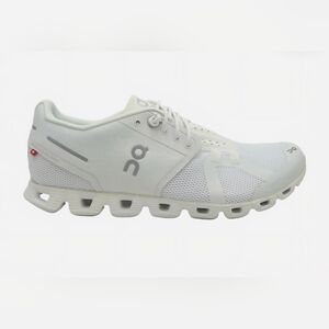 On Cloud Running Womans White Running Sneakers Sz 9 1/2